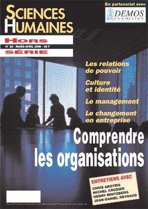 Couverture Hors-séries (ancienne formule) n°20 : Comprendre les organisations
