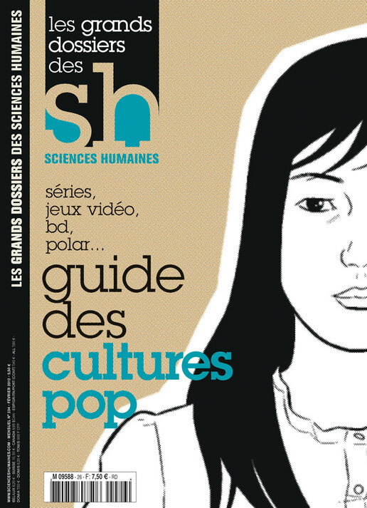 Couverture Grands Dossiers n°26 : Guide des cultures pop. séries, jeux vidéo, bd, polar...