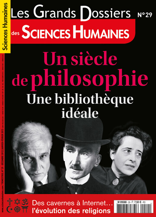 Couverture Grands Dossiers n°29 : Un siècle de philosophie