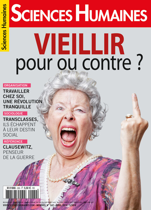 Couverture Mensuel Sciences Humaines n°269 : Vieillir : pour ou contre ?