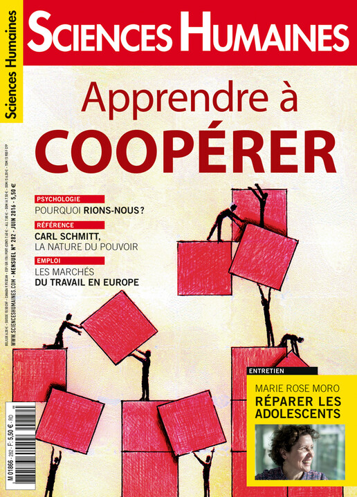 Couverture Mensuel Sciences Humaines n°282 : Apprendre à coopérer
