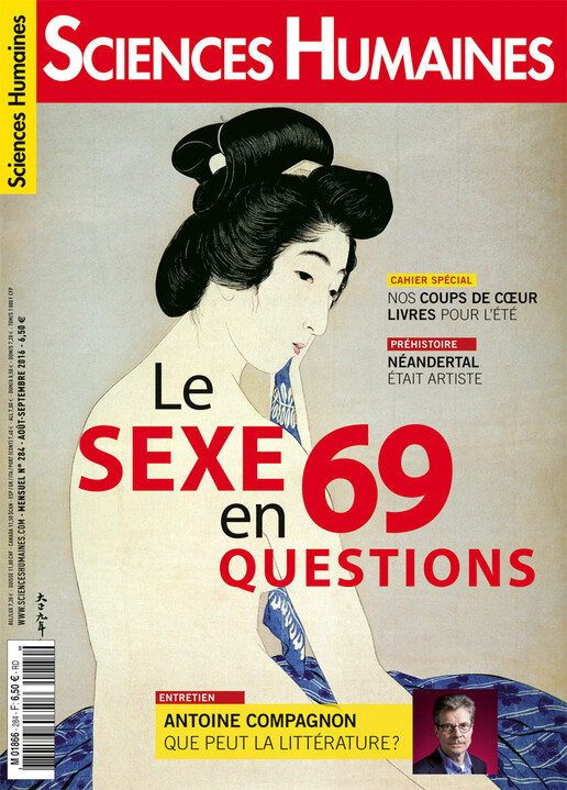 Couverture Mensuel Sciences Humaines n°284 : Le sexe en 69 questions