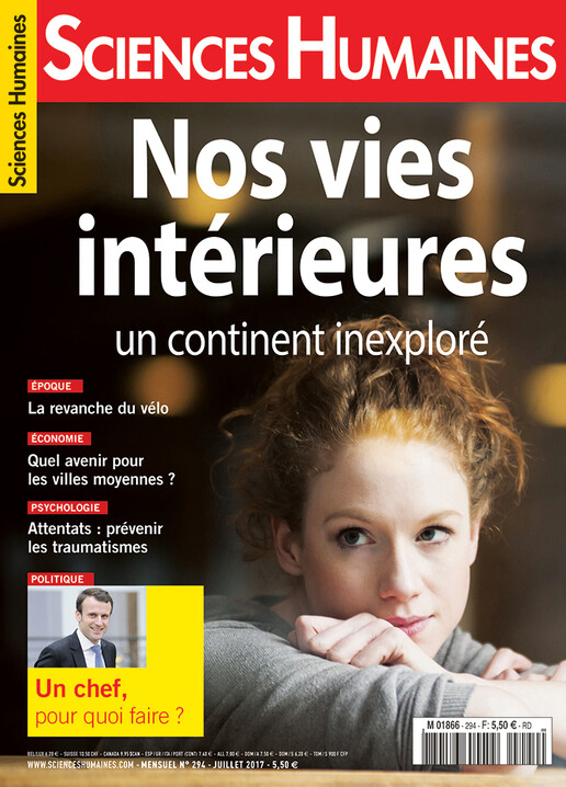 Couverture Mensuel Sciences Humaines n°294 : Nos vies intérieures