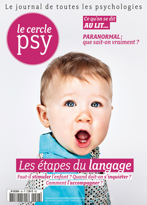 Couverture Cercle Psy n°26 : Les étapes du langage
