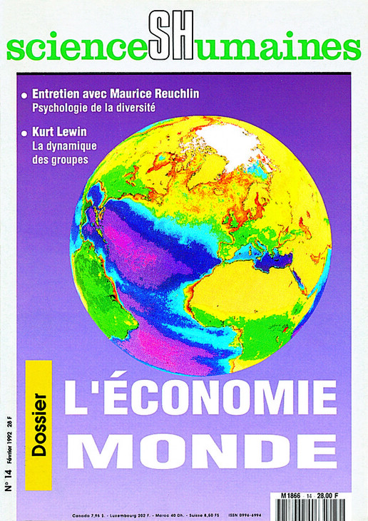 Couverture Mensuel Sciences Humaines n°14 : L'économie Monde