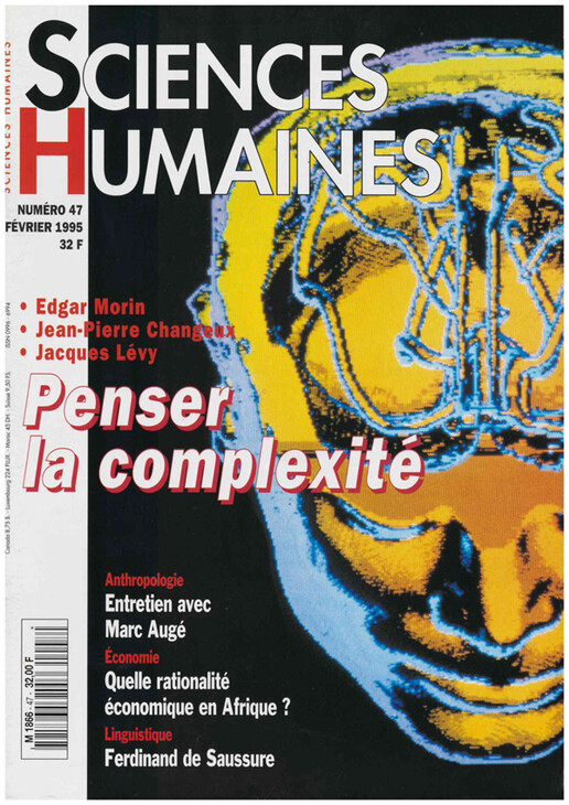 Couverture Mensuel Sciences Humaines n°47 : Penser la complexité