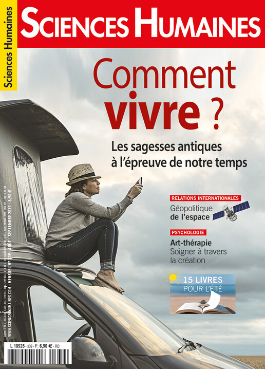 Couverture Mensuel Sciences Humaines n°339 : Comment vivre ? Les sagesses antiques à l'épreuve de notre temps