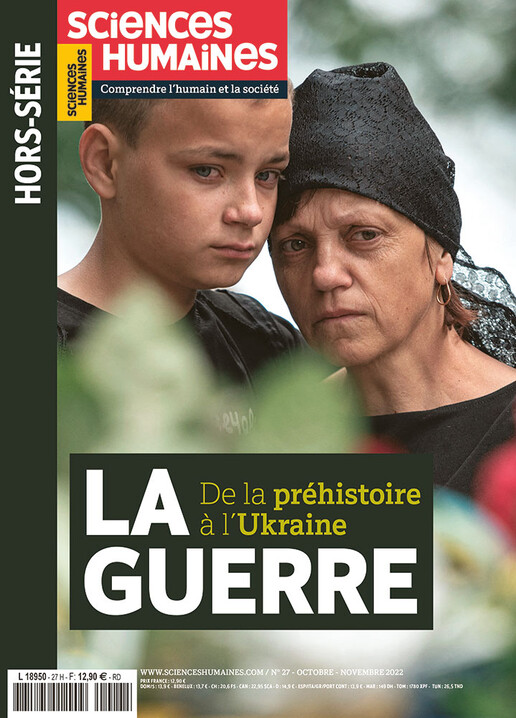 Couverture Hors-séries Sciences Humaines n°27 : La guerre De la préhistoire à l'Ukraine