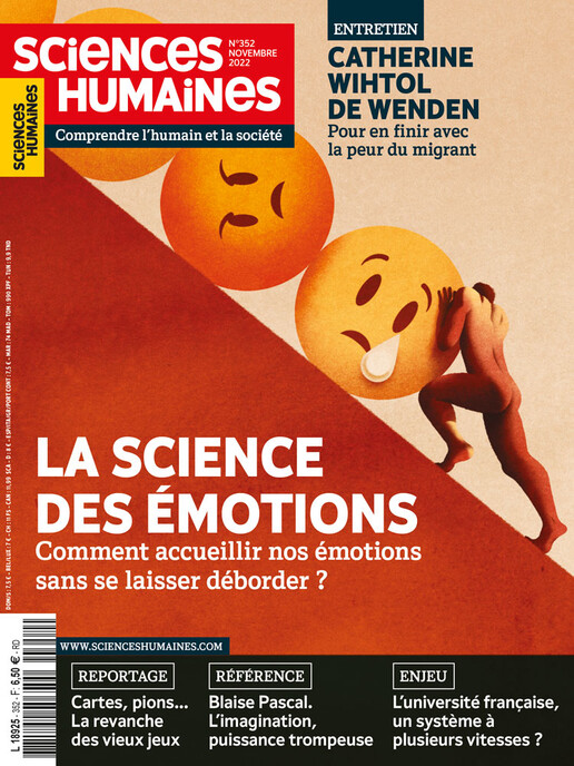 Couverture Mensuel Sciences Humaines n°352 : La science des émotions