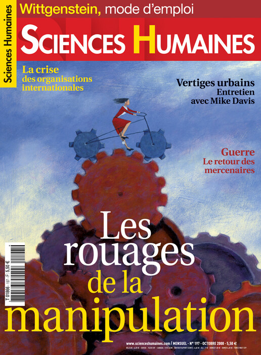 Couverture Mensuel Sciences Humaines n°197 : Les rouages de la manipulation