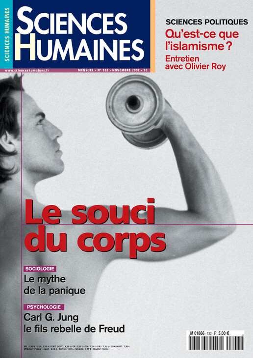 Couverture Mensuel Sciences Humaines n°132 : Le souci du corps
