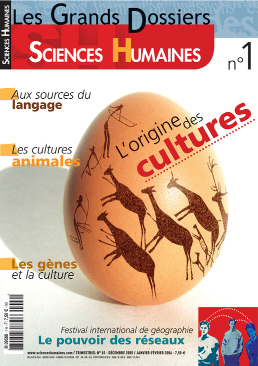 Couverture Grands Dossiers n°1 : L'Origine des Cultures