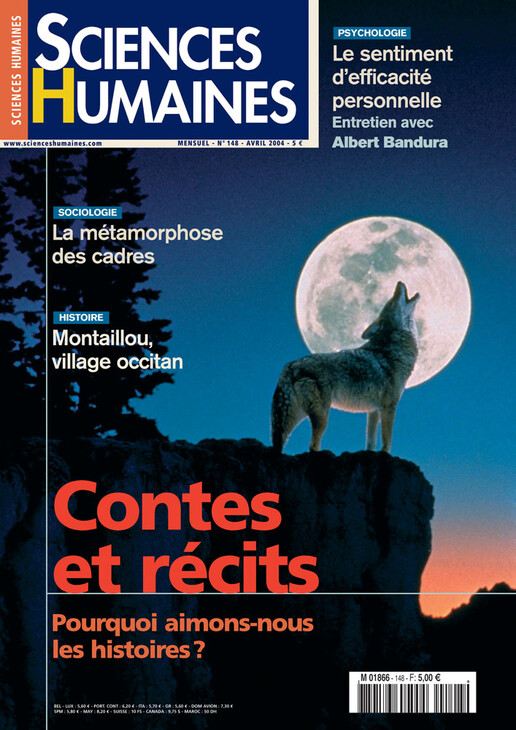 Couverture Mensuel Sciences Humaines n°148 : Contes et récits : pourquoi aimons-nous les histoires ?