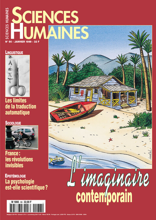 Couverture Mensuel Sciences Humaines n°90 : L'imaginaire contemporain