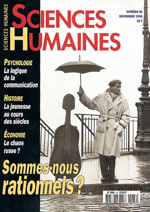 Couverture Mensuel Sciences Humaines n°66 : Sommes-nous rationnels ?
