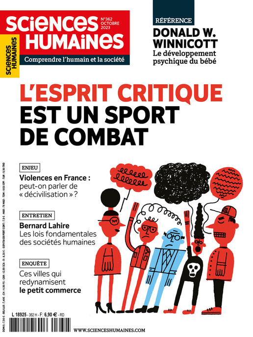 Couverture Mensuel Sciences Humaines n°362 : L'esprit critique est un sport de combat