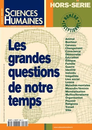 Couverture Hors-séries (ancienne formule) n°34 : Questions de notre temps