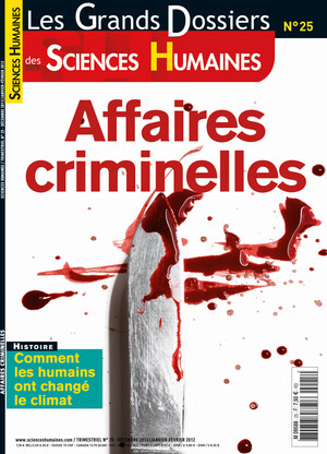 Couverture Grands Dossiers n°25 : Affaires criminelles