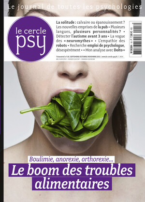 Couverture Cercle Psy n°18 : Le boom des troubles alimentaires