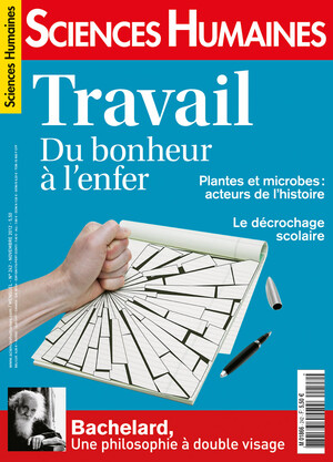 Couverture Mensuel Sciences Humaines n°242 : Travail : du bonheur à l'enfer