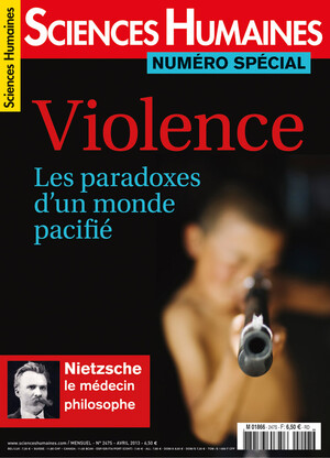 Couverture Mensuel Sciences Humaines n°247 : Violence : les paradoxes d'un monde pacifié