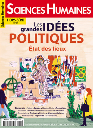Couverture Hors-séries Sciences Humaines n°21 : Les grandes idées politiques