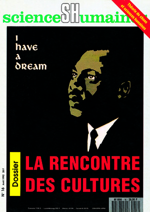 Couverture Mensuel Sciences Humaines n°16 : La rencontre des cultures