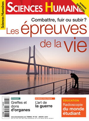 Couverture Mensuel Sciences Humaines n°216 : Les épreuves de la vie