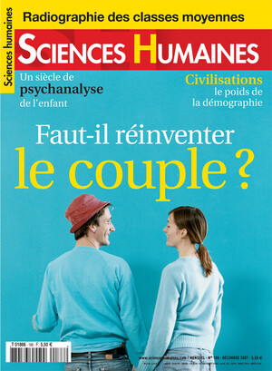 Couverture Mensuel Sciences Humaines n°188 : Faut-il réinventer le couple ?