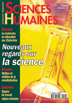 Couverture Mensuel Sciences Humaines n°67 : Nouveaux regards sur la science