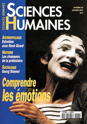 Couverture Mensuel Sciences Humaines n°68 : Comprendre les émotions