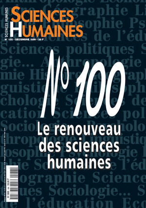 Couverture Mensuel Sciences Humaines n°100 : Le renouveau des sciences humaines