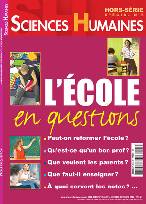 Couverture Hors-séries Sciences Humaines n°5 : L'école en questions